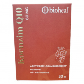 Bioheal Koenzim Q10 szerves Szelén E- és B1-vitaminnal lágykapszula 30db