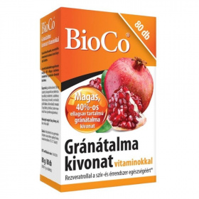 BioCo Gránátalma kivonat vitaminokkal tabletta 80db
