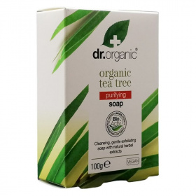 Dr.Organic bio Teafa szappan 100g