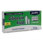 Jutavit glicerin kúp felnőtteknek 12db Jutavit glicerin kúp felnőtteknek 12db