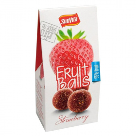 Sunvita gyümölcsgolyó - eper 80g