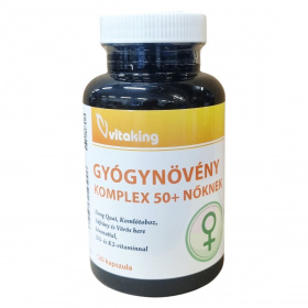 Vitaking Gyógynövény komplex 50+ nőknek kapszula 120db