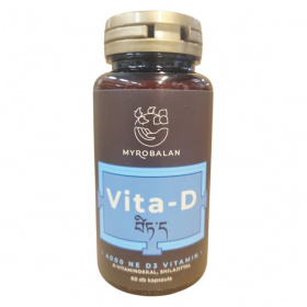 Myrobalan Vita-D 1500 mg C vitamin gyógynövény kivonatokkal kapszlua 60db