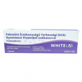 Whitelab fokozott érzékenységű Terhességi (hCG) gyorsteszt 1db
