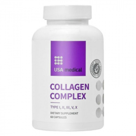 Usa Medical collagen complex + hyaluronic acid kapszula 60db