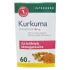 Interherb Napi 1 Kurkuma Extraktum 100mg kapszula 60db Interherb Napi 1 Kurkuma Extraktum 100mg kapszula 60db