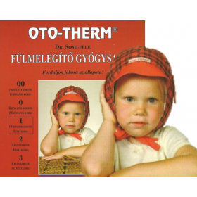 Oto-therm fülmelegítő gyógysapka (1) kislányoknak hőtároló betéttel 1db