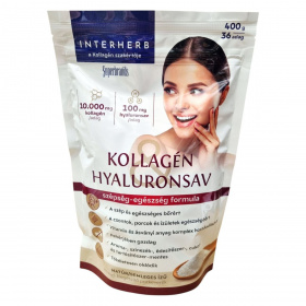 Interherb Kollagén Hyaluronsav italpor - natúr 400g