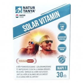 Natur Tanya solar vitamin tabletta 30db
