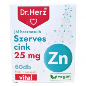 Dr. Herz szerves cink tabletta 60db