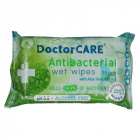 Doctor Care antibakteriális nedves törlőkendő (aloe, 100% biodegradable) 15db Doctor Care antibakteriális nedves törlőkendő (aloe, 100% biodegradable) 15db