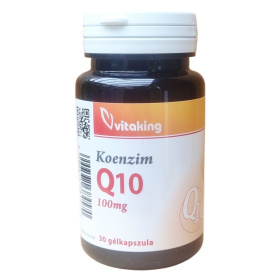 Vitaking Coenzyme CoQ10 100mg gélkapszula 30db