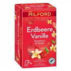 Milford eper-vanília ízű gyümölcstea (20x2g) 20db Milford eper-vanília ízű gyümölcstea (20x2g) 20db