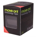 Move On kinesiology tape (5cm x 5m) - fekete 1db Move On kinesiology tape (5cm x 5m) - fekete 1db