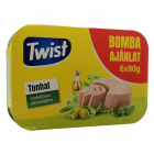 Twist tonhaltörzs olívaolajban (6x80g) 480g Twist tonhaltörzs olívaolajban (6x80g) 480g