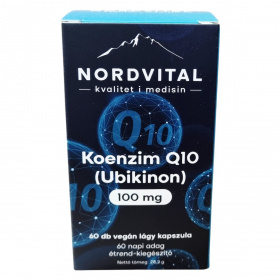 Nordvital Koenzim Q10 (Ubikinon) kapszula 60db