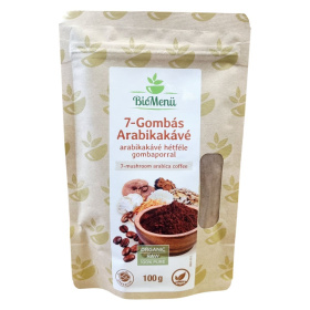 BioMenü 7-gombás arabikakávé instant italpor 100g