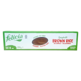 Felicia bio gluténmentes barnarizs száraztészta - spagetti 250g