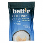 Bett'r Bio Kókusz chips Francia tengeri sós 70g Bett'r Bio Kókusz chips Francia tengeri sós 70g