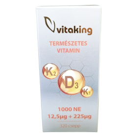 Vitaking D3 K2 K1 vitamin 1000NE csepp 10ml