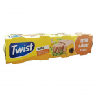 Twist tonhaltörzs napraforgó olajban (4x80g) 320g Twist tonhaltörzs napraforgó olajban (4x80g) 320g