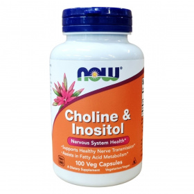 Now Foods choline & Inositol kapszula 100db