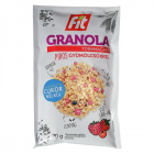 Fit Reggeli granola - piros gyümölcsökkel 70g Fit Reggeli granola - piros gyümölcsökkel 70g