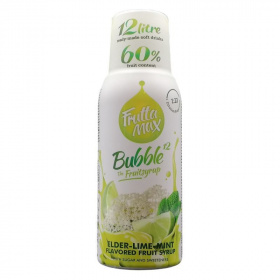 FruttaMax Bubble12 szörp - bodza, lime, menta 500ml