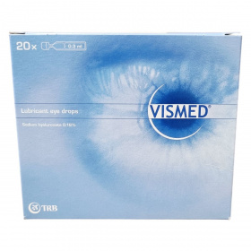 Vismed nedvesítő szemcsepp (20x0,3ml) 20db