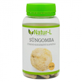 Natur-L süngomba prebiotikummal kapszula 60db