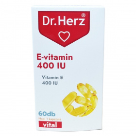 Dr. Herz E-vitamin 400IU lágyzselatin kapszula 60db