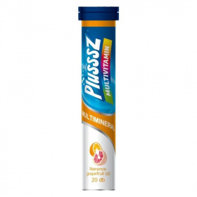 Plusssz multivitamin + multimineral pezsgőtabletta 20db