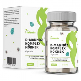 Netamin D-mannóz Komplex Nőknek kapszula 90db