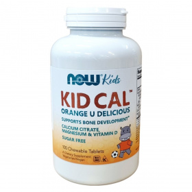 Now Foods Kid-Cal rágótabletta 100db