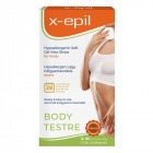 X-Epil használatrakész hipoallergén gélgyantacsíkok (testre) 12db X-Epil használatrakész hipoallergén gélgyantacsíkok (testre) 12db