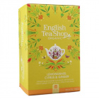 English Tea Shop bio citromfű, gyömbér & citrus tea 20db English Tea Shop bio citromfű, gyömbér & citrus tea 20db