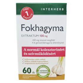 Interherb Napi 1 Fokhagyma 100mg extraktum kapszula 60db