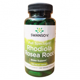 Swanson Rhodiola Rosea Root (aranygyökér kivonat) kapszula 100db