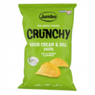 Jumbo Crunchy chips - tejföl, kapor 90g Jumbo Crunchy chips - tejföl, kapor 90g