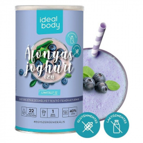 IdealBody fogyókúrás fehérje italpor - áfonyás joghurt 525g