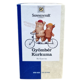Sonnentor Gyömbér Kurkuma Bio filteres tea 18db