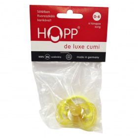 Hopp cseresznye 0-6 fluoreszkáló cumi 1db