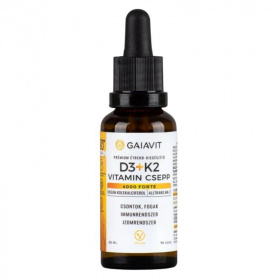 Gaiavit D3+K2 vitamin forte 4000 csepp 29ml