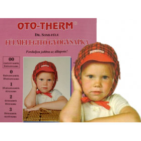 Oto-therm fülmelegítő gyógysapka (00) kislányoknak hőtároló betéttel 1db