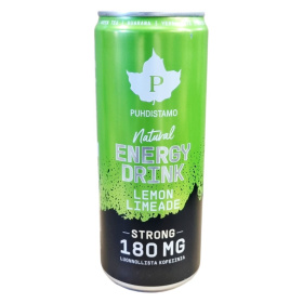 Puhdistamo Natural energy Drink energiaital - citrom ízű 330ml