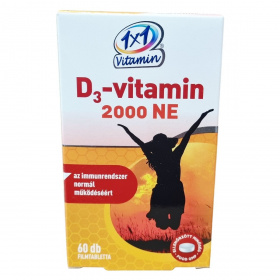 1x1 Vitamin D3-vitamin 2000NE filmtabletta 60db