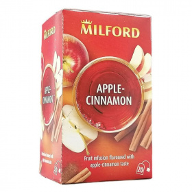 Milford gyümölcstea - alma-fahéj (20x2,5g) 20db