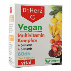Dr. Herz vegan multivitamin komplex kapszula 60db Dr. Herz vegan multivitamin komplex kapszula 60db