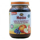 Holle Bio bébiétel - alma, feketeáfonya 190g Holle Bio bébiétel - alma, feketeáfonya 190g