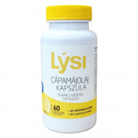Lysi cápamáj olaj kapszula 60db